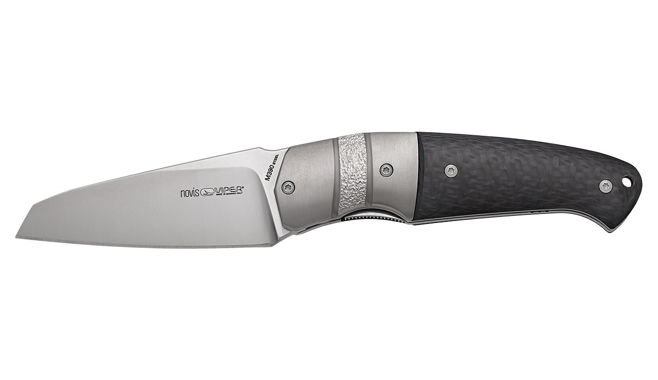 Viper Novis FC Titanium Bolster Satin M390 Çakı