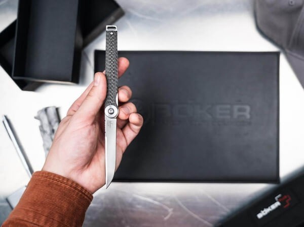 Böker Plus Kaizen Carbon S35VN Çakı