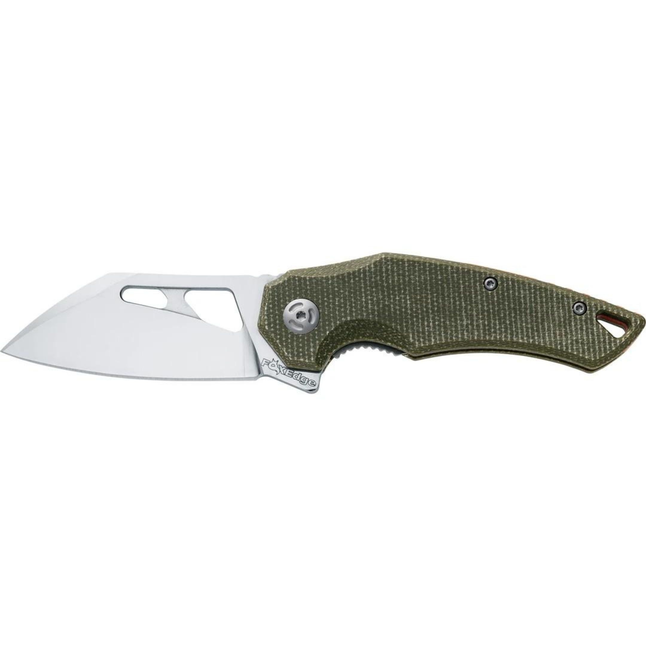 Fox Edge Atrax OD Green Micarta Çakı