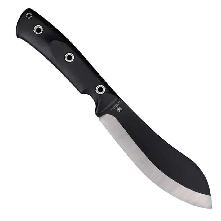WithArmour® Professional BigMuk Black Micarta Wide Scandi Bıçak
