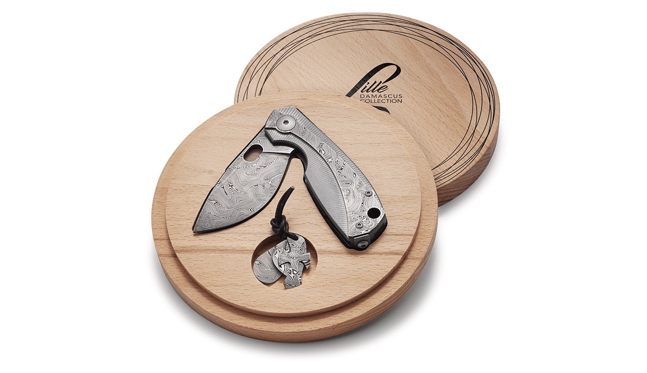 Viper Lille Damascus Titanium + Damascus Çakı