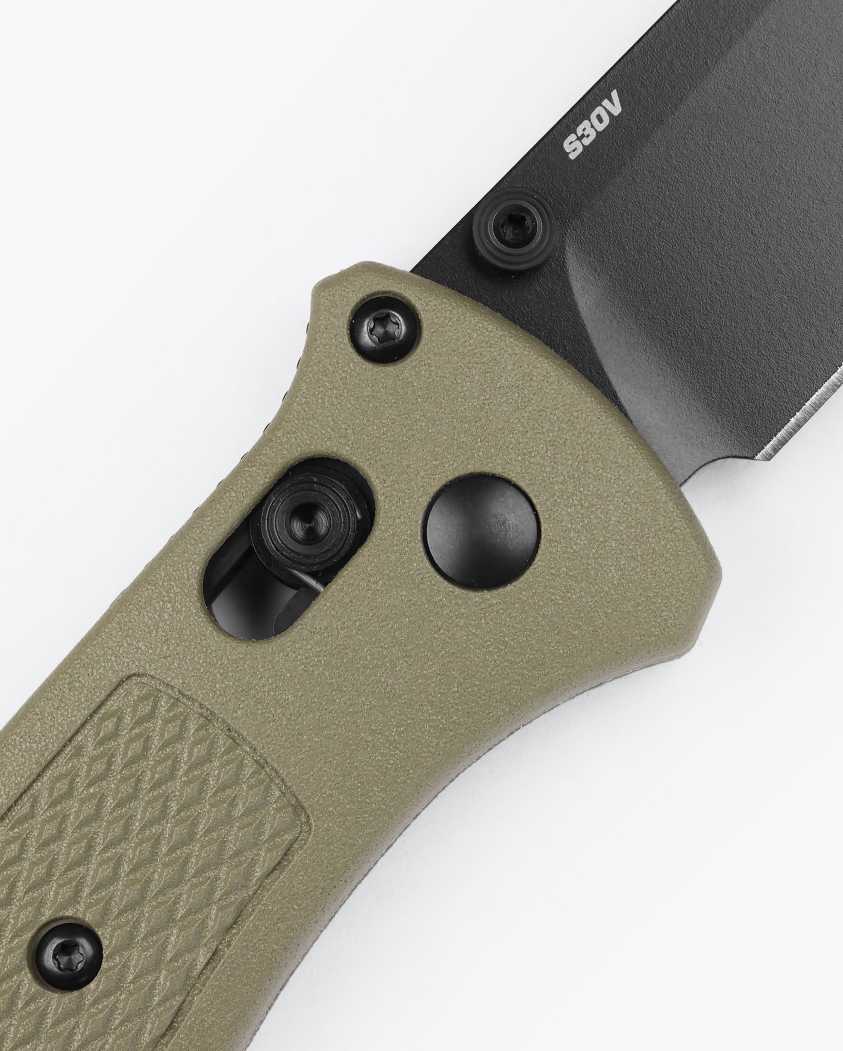 Benchmade Bailout® Ranger Green Grivory® Black Graphite Cerakote® CPM-S30V Tanto Çakı