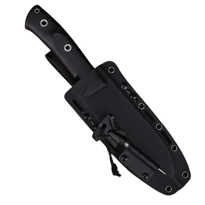 WithArmour® Professional BigMuk Black Micarta Wide Scandi Bıçak