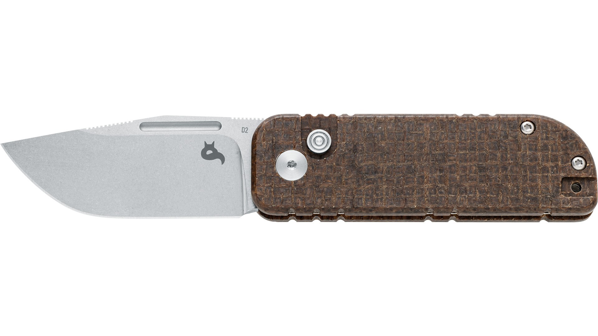 Black Fox Nu-Bowie D2 Brown Micarta Çakı