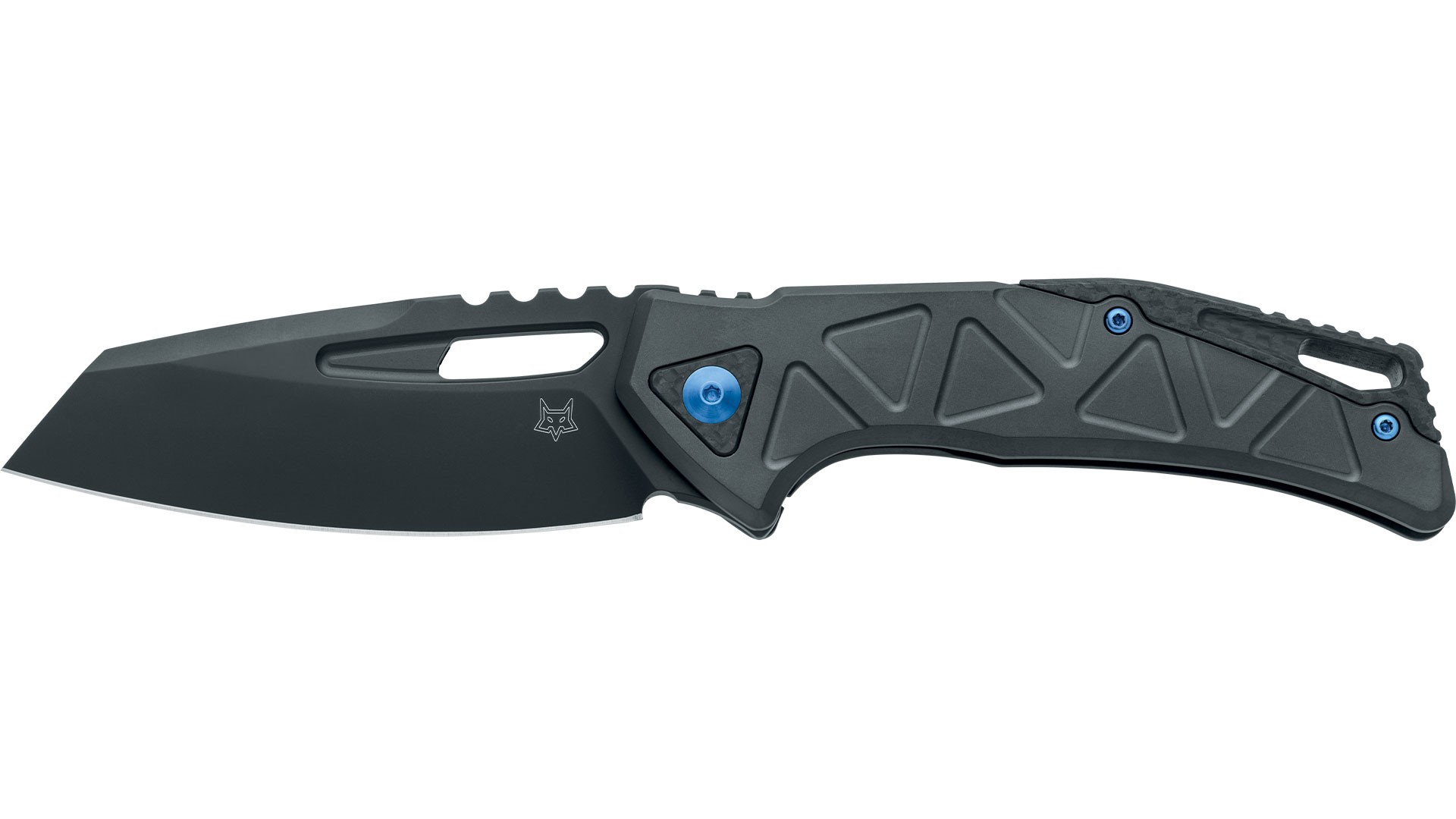 Fox Knives Chronos PVD Magnacut Black Aluminium Çakı