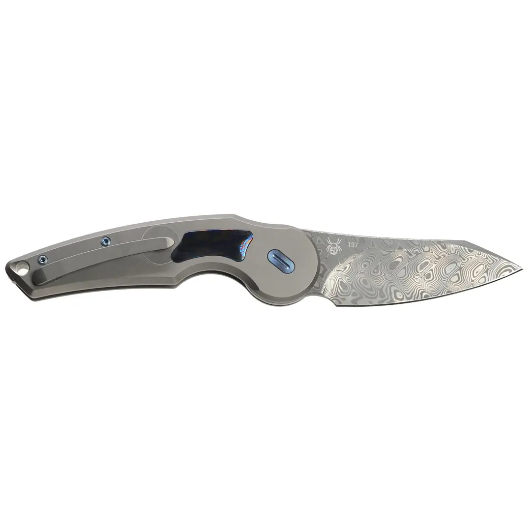 Fox Knives Jupiter Damasteel DS93X Titanium + Timascus Çakı