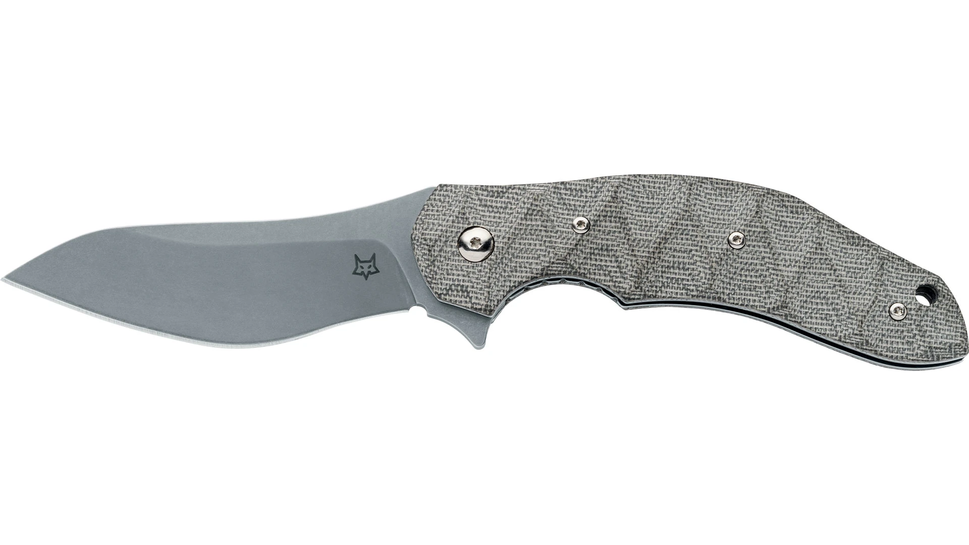 Fox Knives Anso Flipper OD Green Micarta Çakı