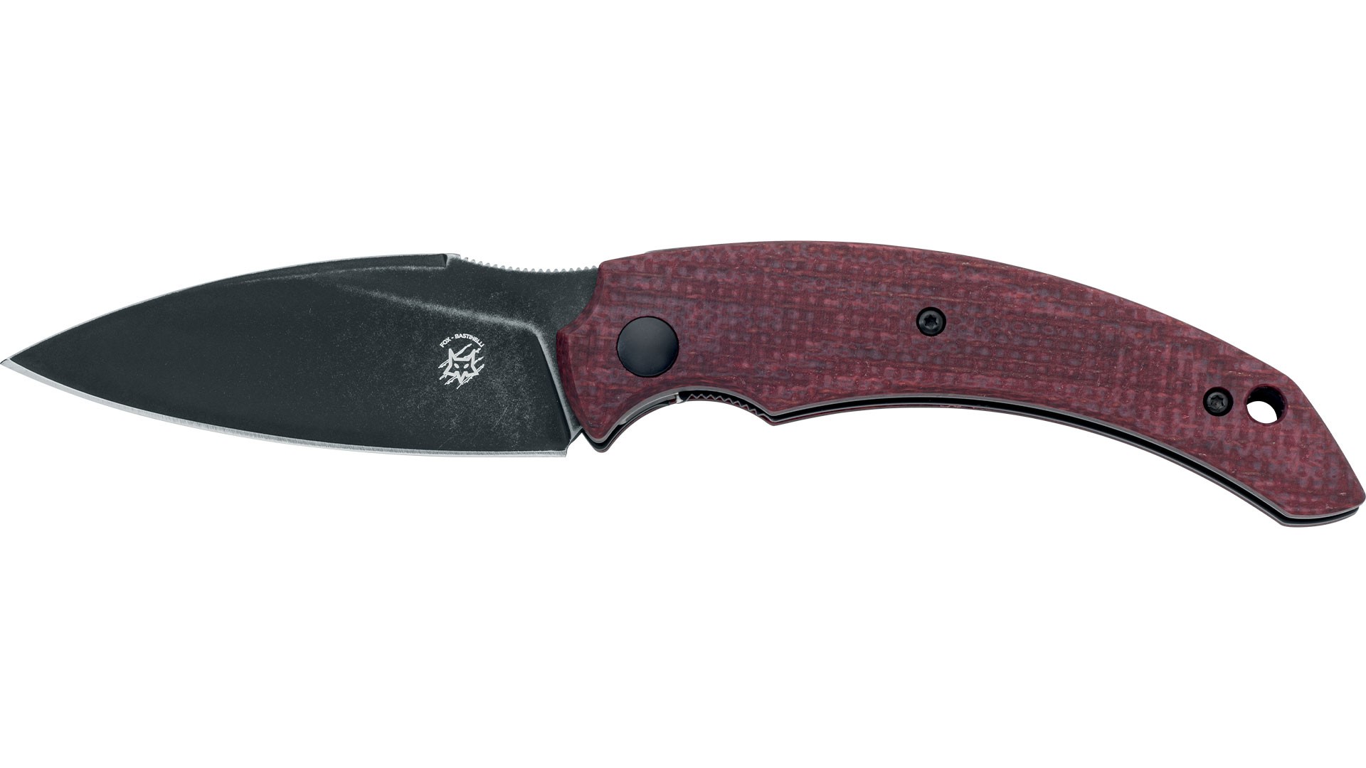 Fox Knives Honos Burgundy Micarta Çakı