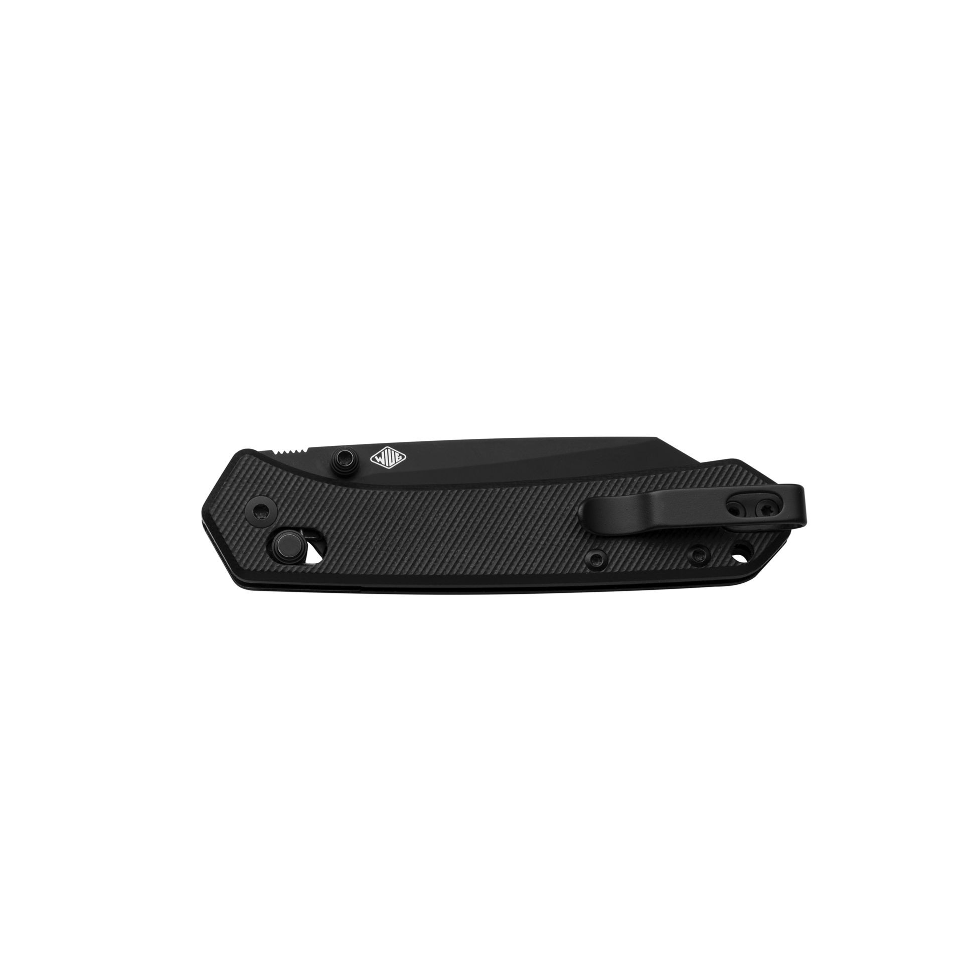 MKM Yipper Black Top Shield® Magnacut Black G10 Çakı