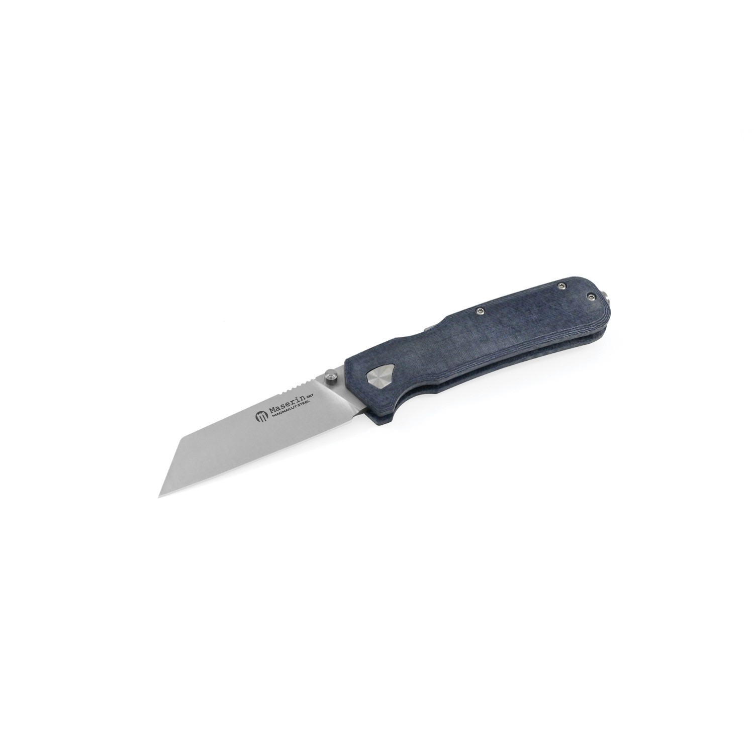 Maserin Pulse 631 CPM-MagnaCut Blade Denim Micarta Handle Çakı