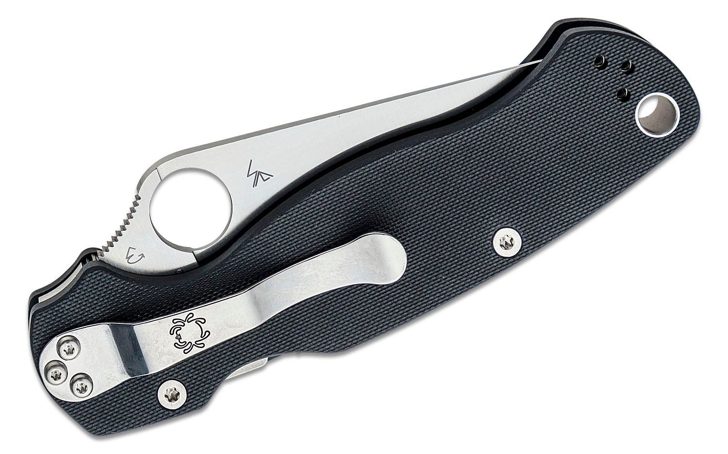Spyderco Para Military® 2 G-10 Black PlainEdge™ Çakı