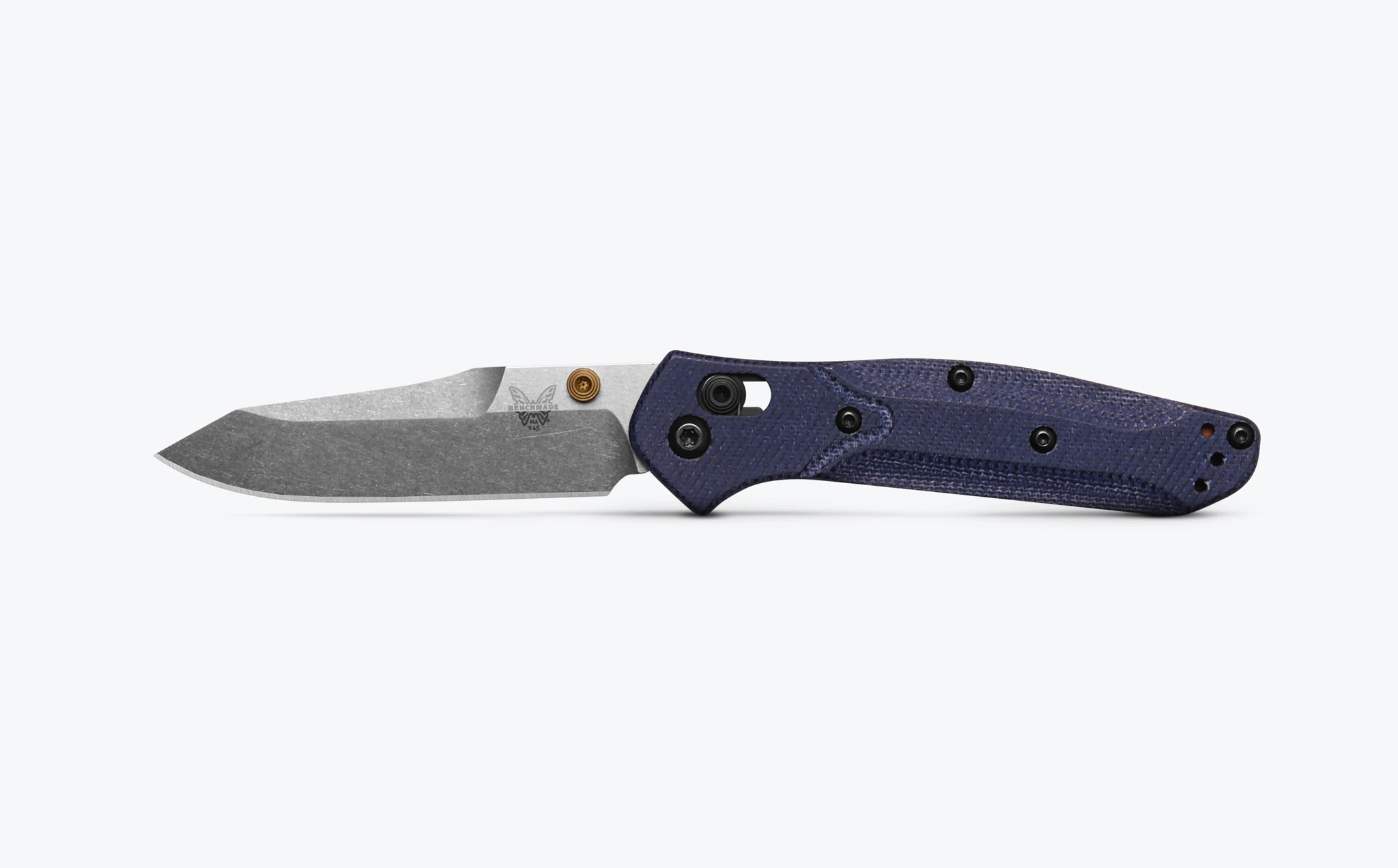 Benchmade Mini Osborne Denim Micarta Satin M390 Çakı