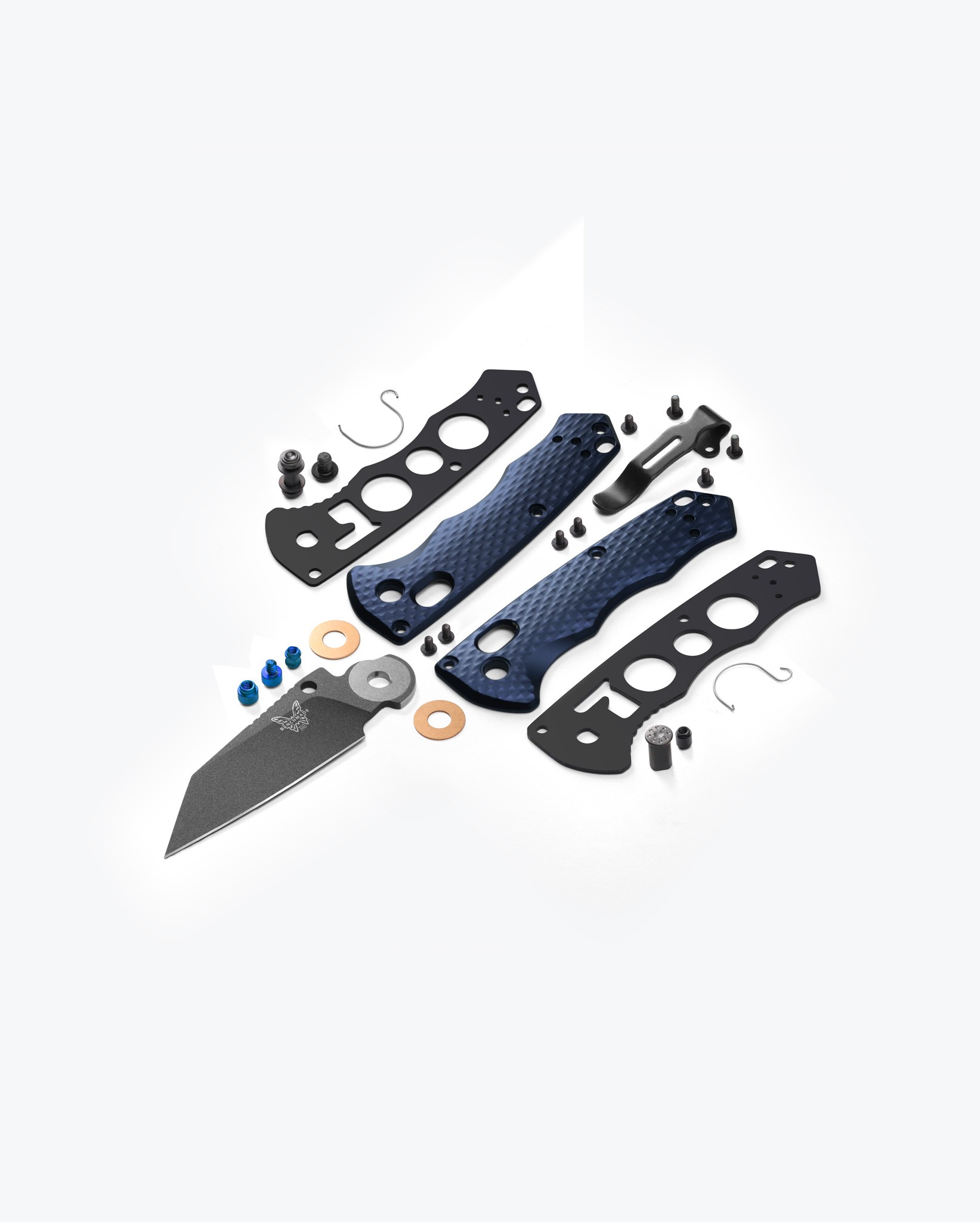 Benchmade Full Immunity™ Crater Blue Aluminium Çakı