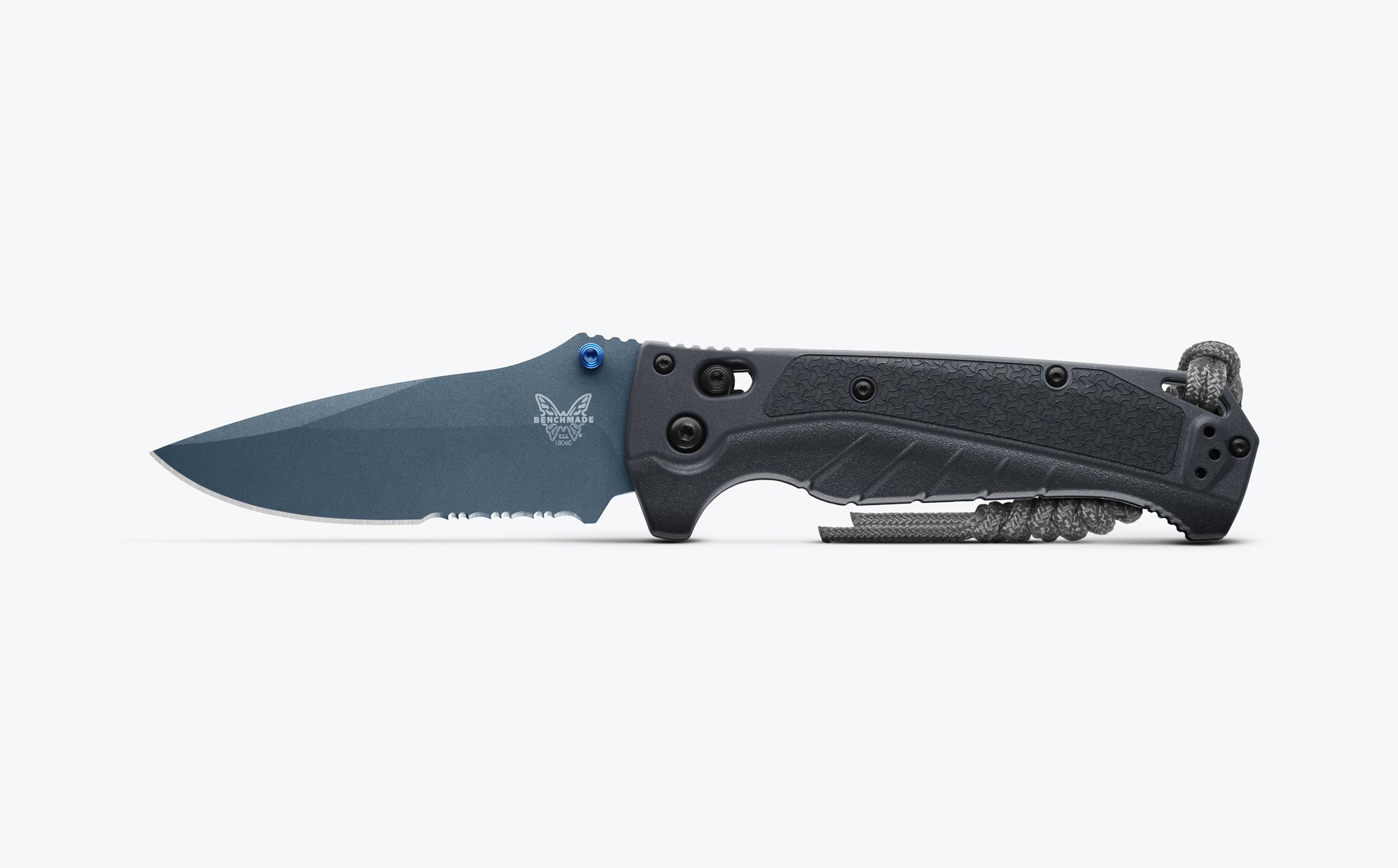 Benchmade Adira™ Tempest Gray Grivory® Serrated Magnacut Cerakote ‘‘Dark Water’’ Çakı