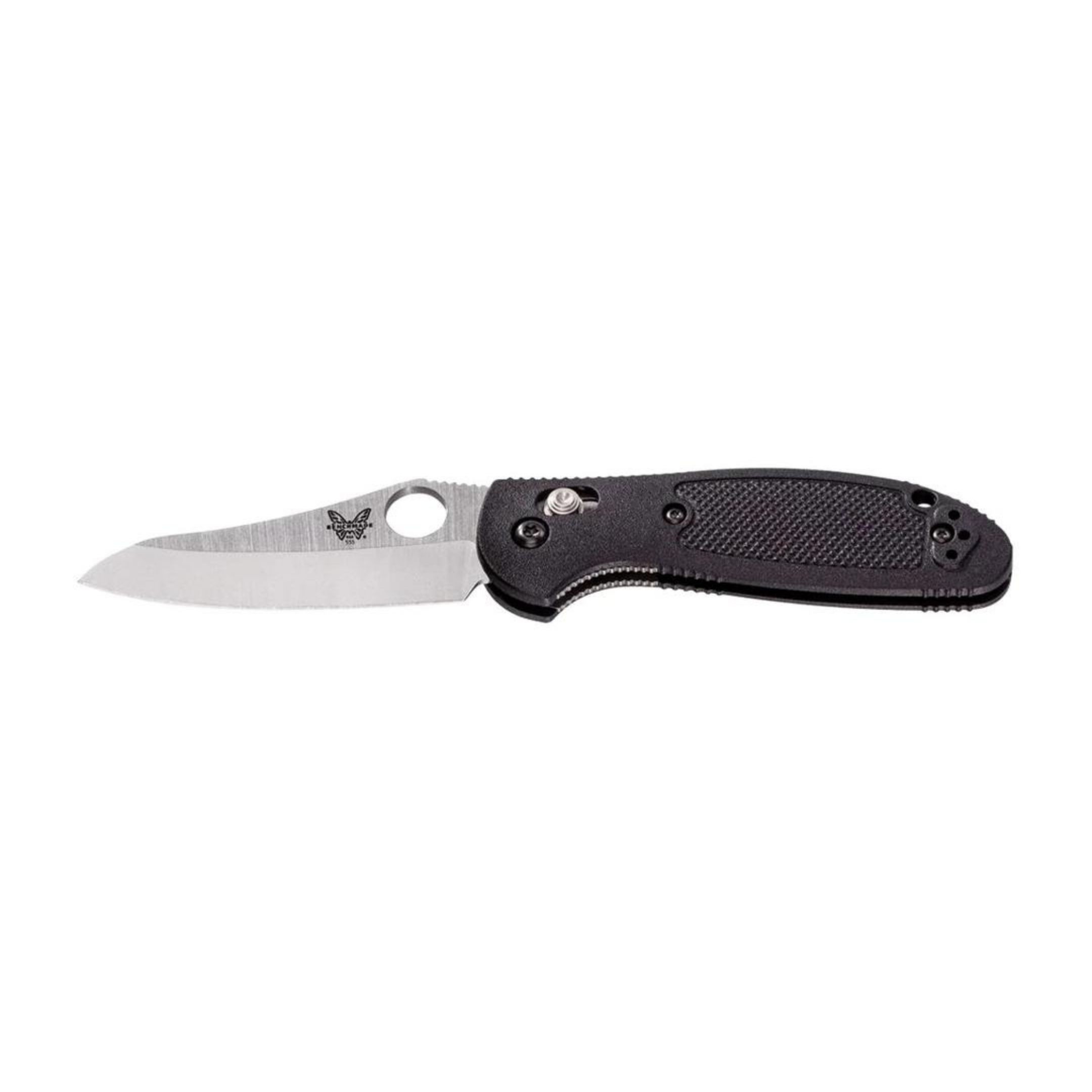 Benchmade Mini Griptilian® Black Grivory® Sheepsfoot Çakı