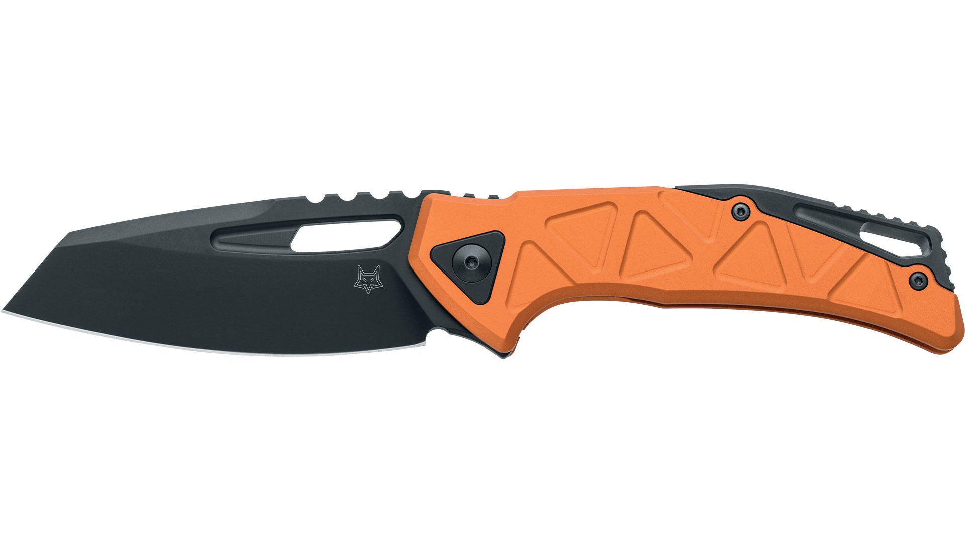 Fox Knives Chronos PVD Magnacut Orange Aluminium