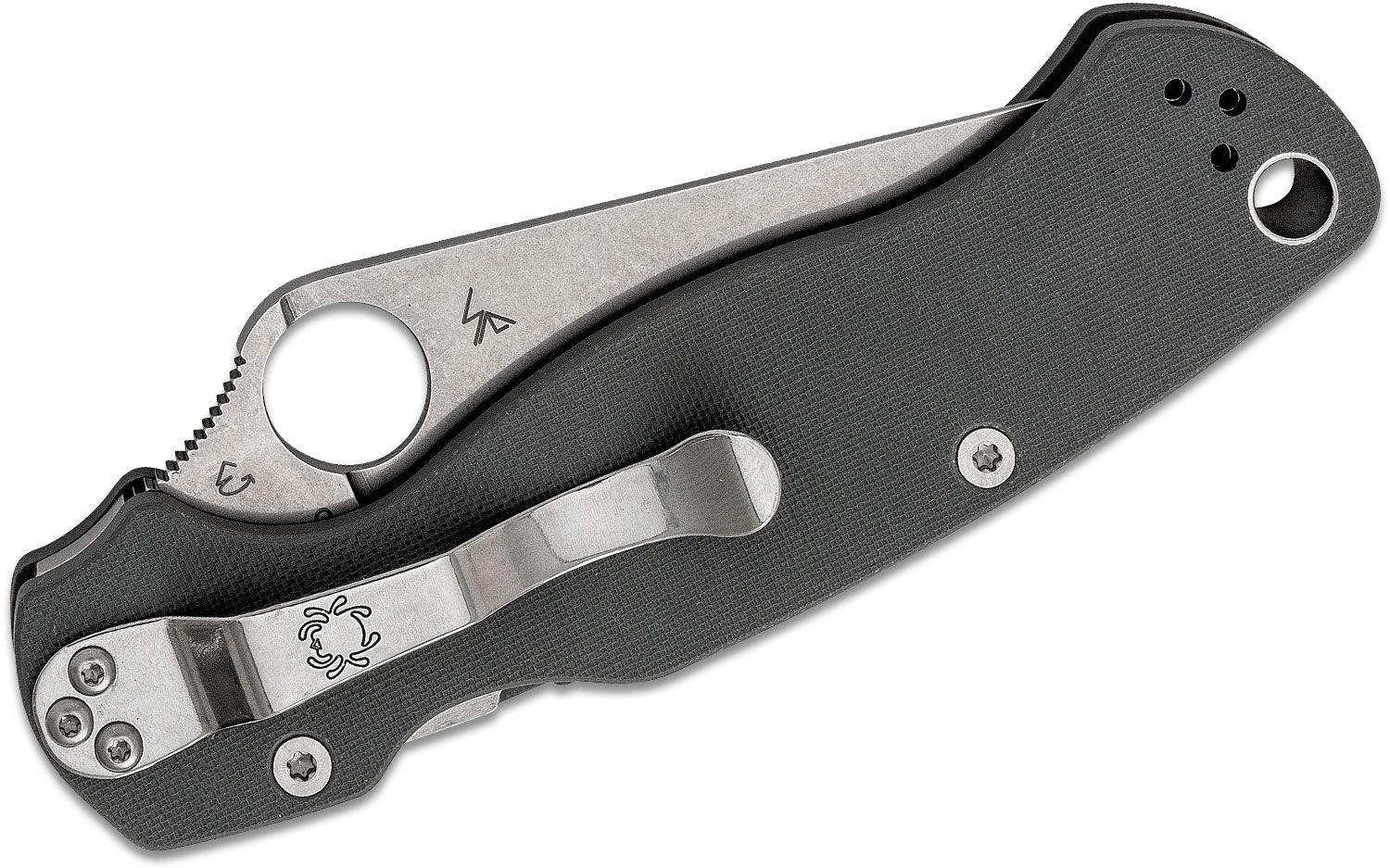 Spyderco Para Military® 2 G-10 Dark Gray Maxamet Çakı