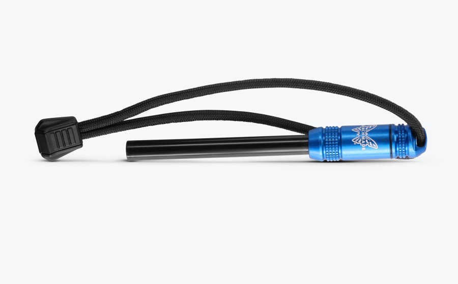 Benchmade Ferro Rod XL With Tinder Capsule Blue Ateş Başlatıcı Çubuk