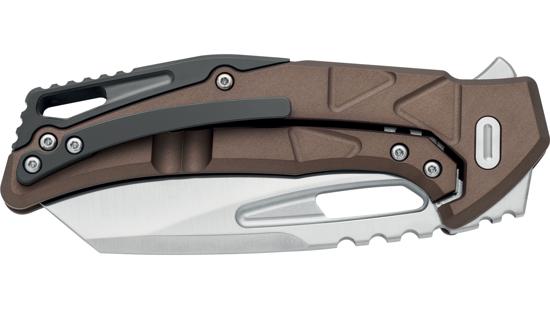 Fox Knives Chronos Magnacut Bronze Aluminium Çakı 