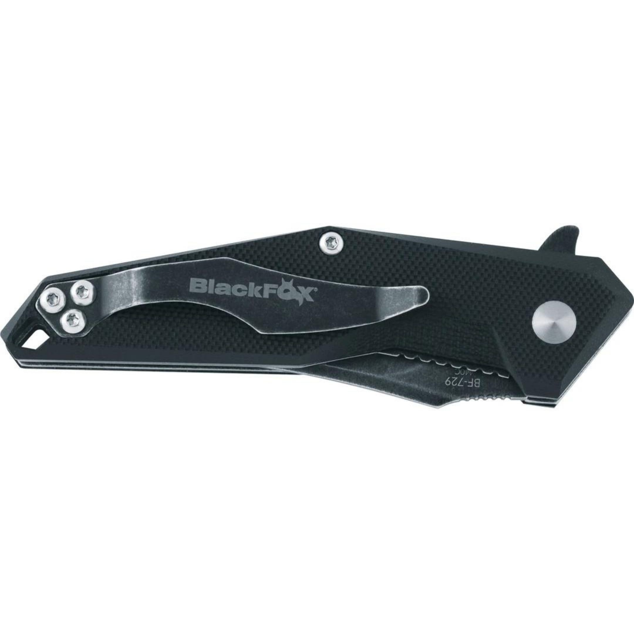 Black Fox Kravi Shai 440C G10 All Black Çakı