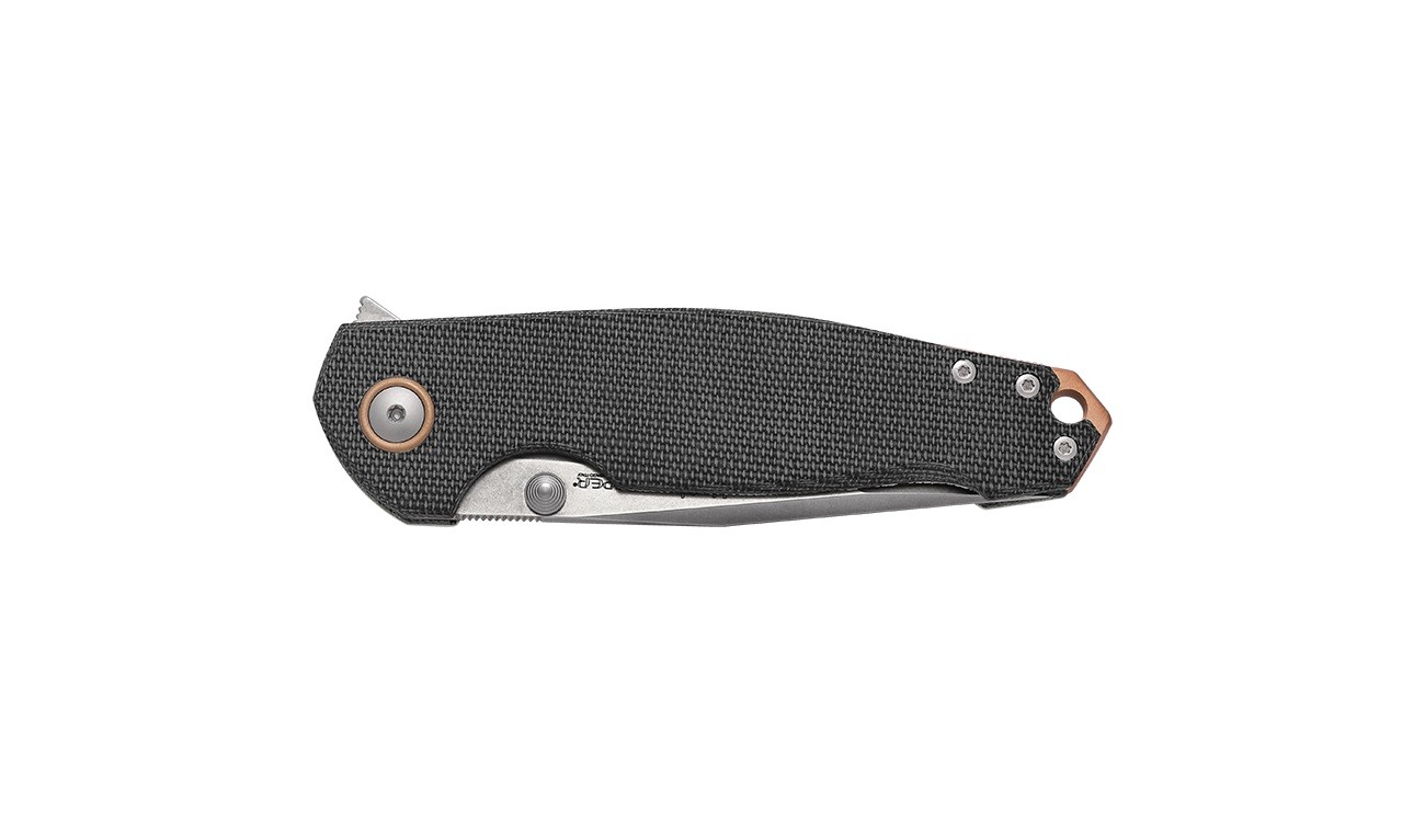 Viper Katla Black Canvas Stonewash M390 Çakı