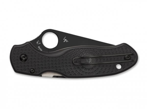 Spyderco Para® 3 Lightweight Black/Black Blade Çakı