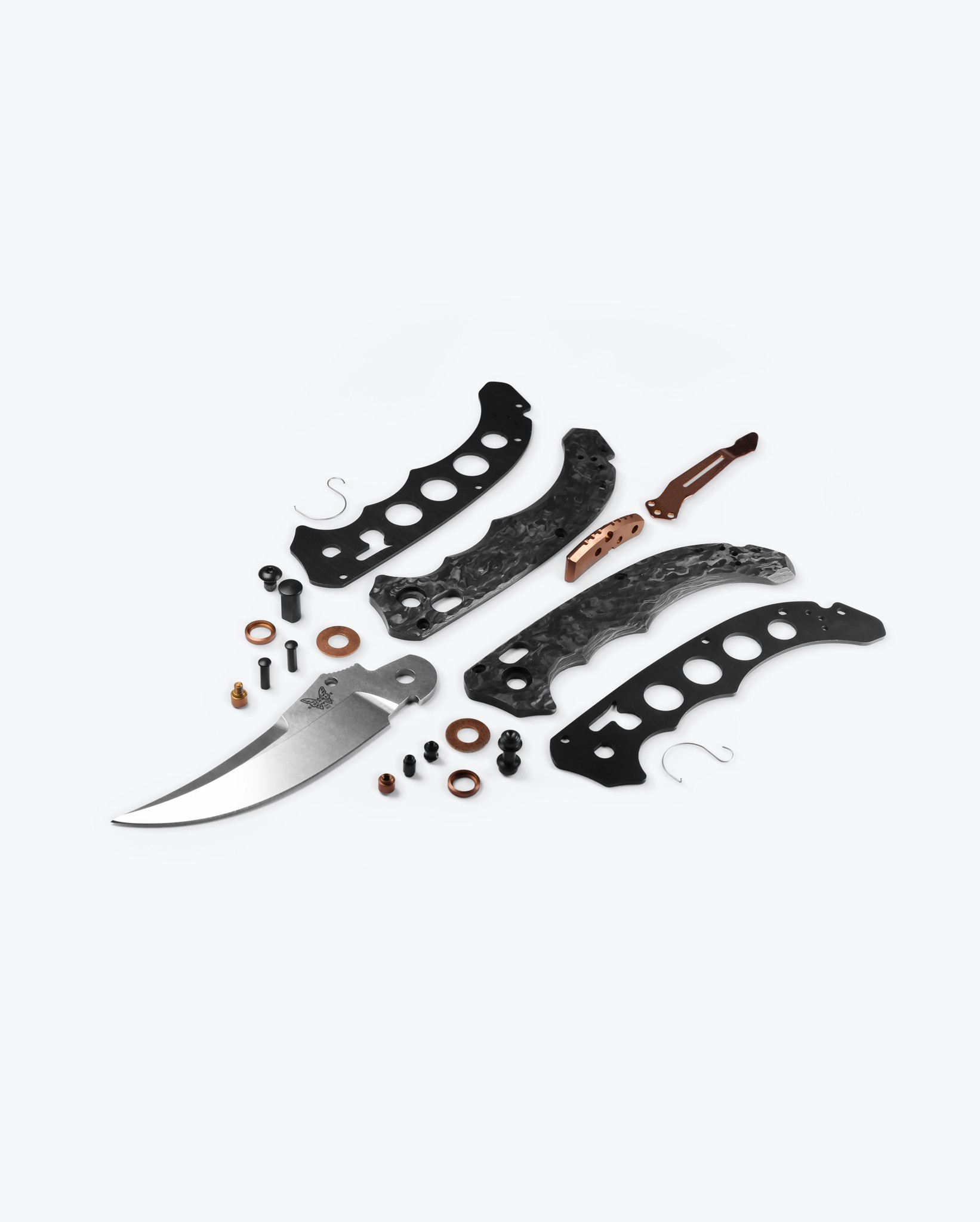 Benchmade Mini Bedlam® Carbon Fiber Dark Copper Satin CPM-S90V Çakı