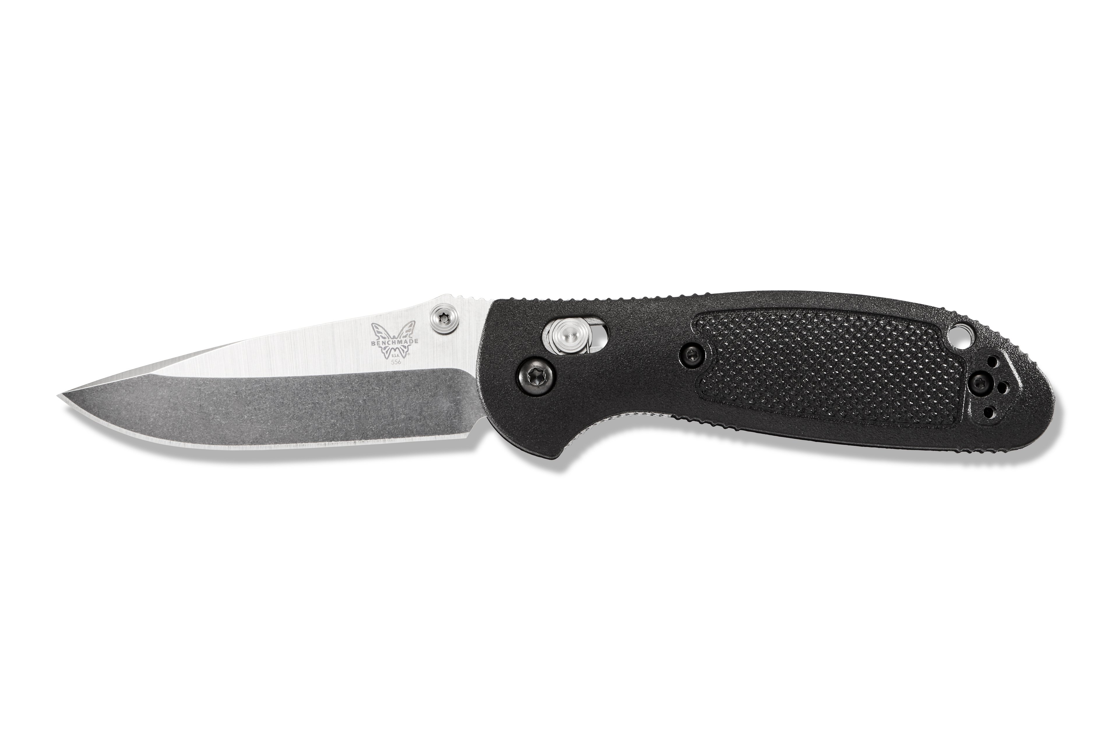 Benchmade Mini Griptilian® Black Grivory® Drop Point Çakı