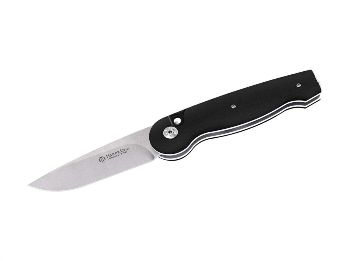 Maserin Summit MagnaCut Blade Black G10 Handle Çakı