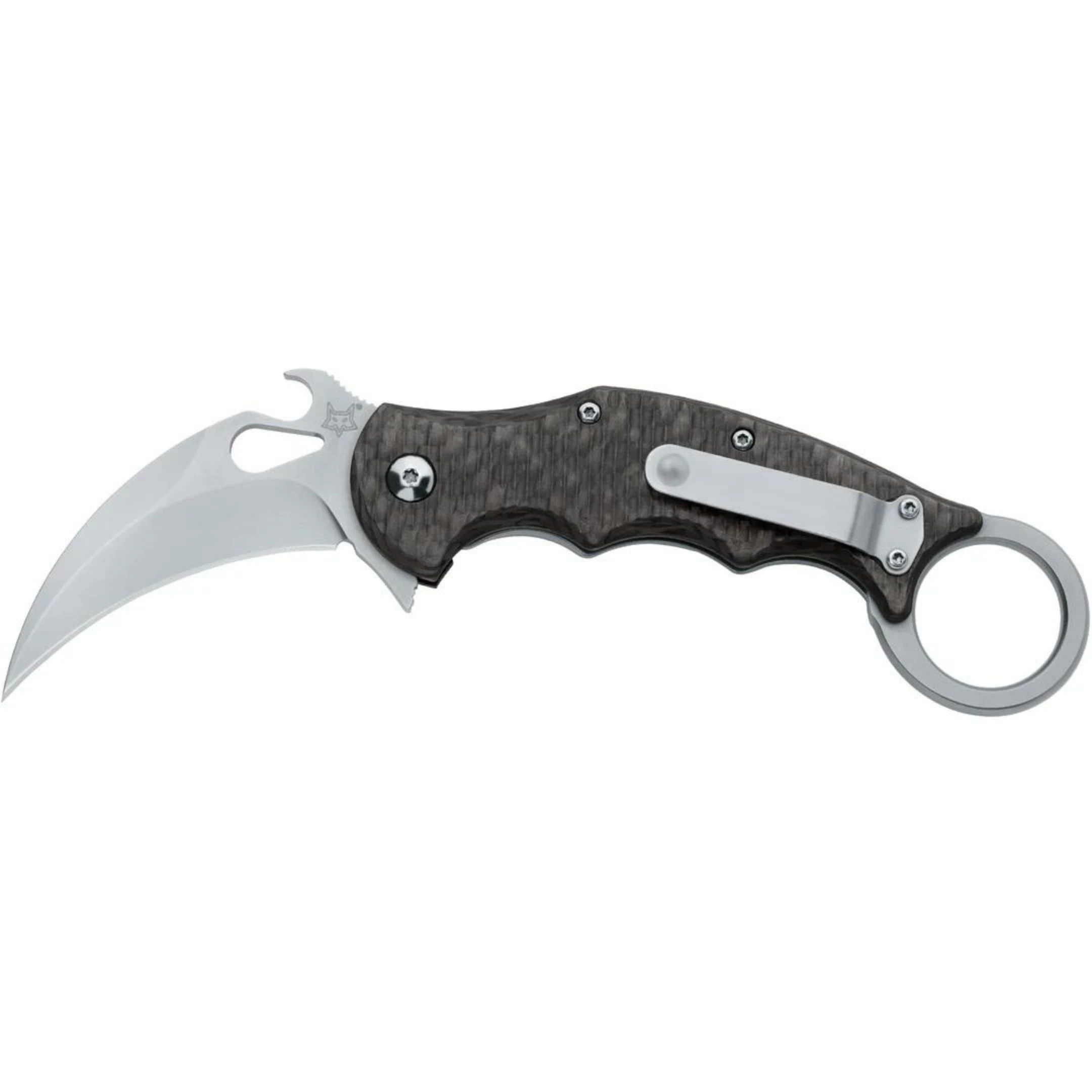 Fox Knives 599 Titanium Frame Lock + Carbon Fiber Çakı