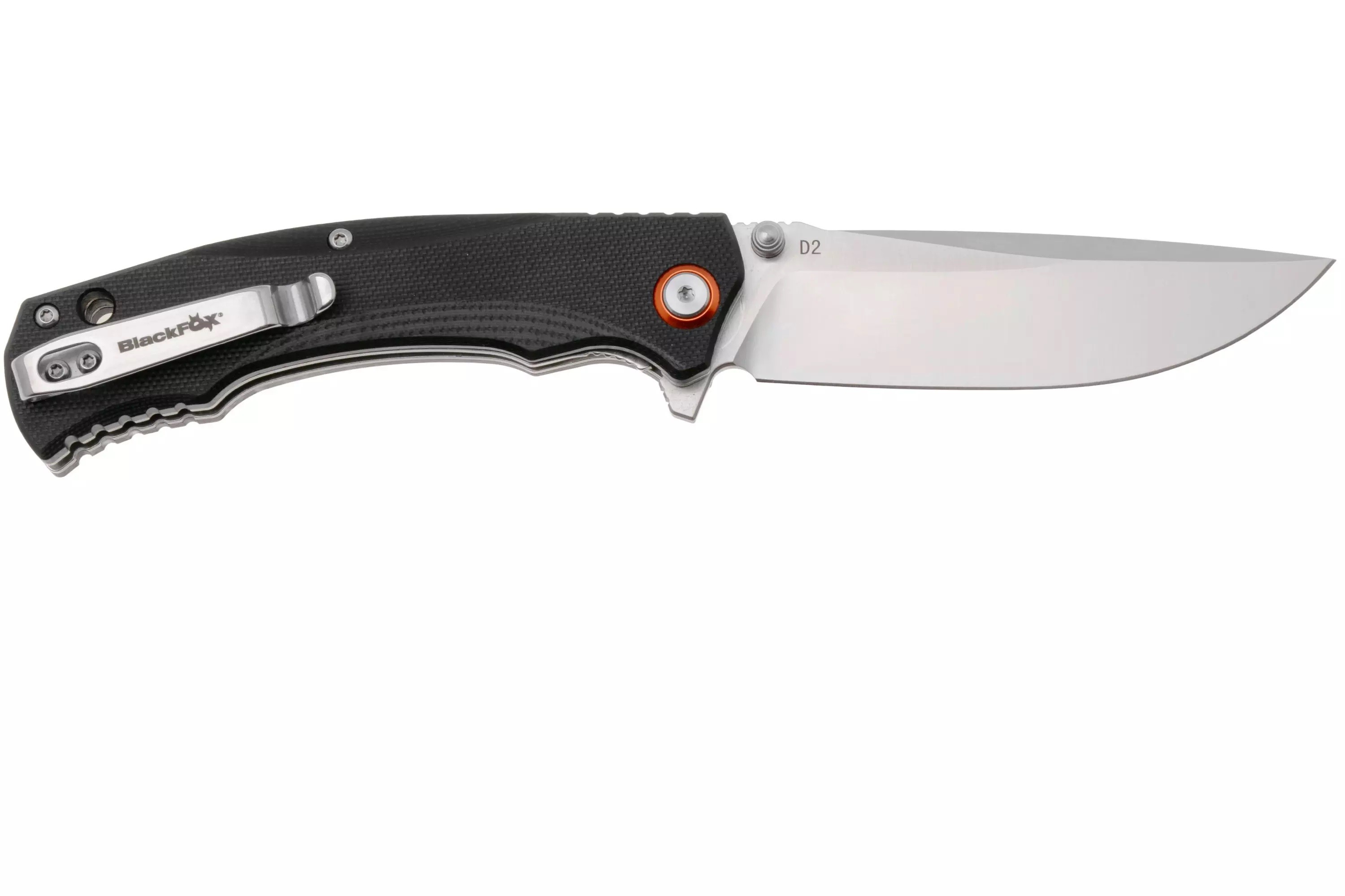 Black Fox Spectrum Black G10 Satin D2 Çakı