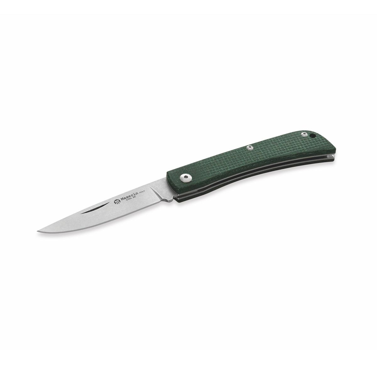 Maserin 163 Scout Green Micarta Çakı