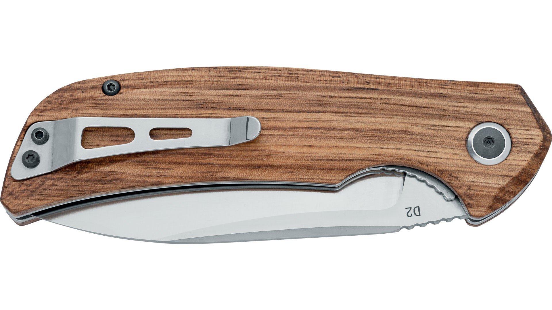 Black Fox Paradigma Zebrawood Satin D2 Çakı