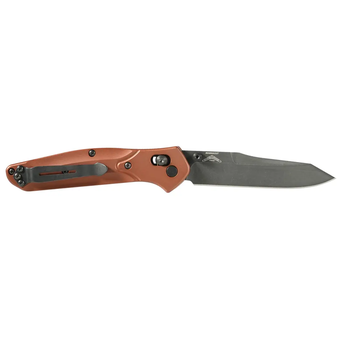 Benchmade Osborne Reverse Tanto Burnt Copper Aluminum Battlewash