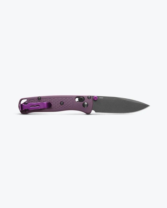 Benchmade Mini Bugout® Dark Purple Grivory® SPR Çakı