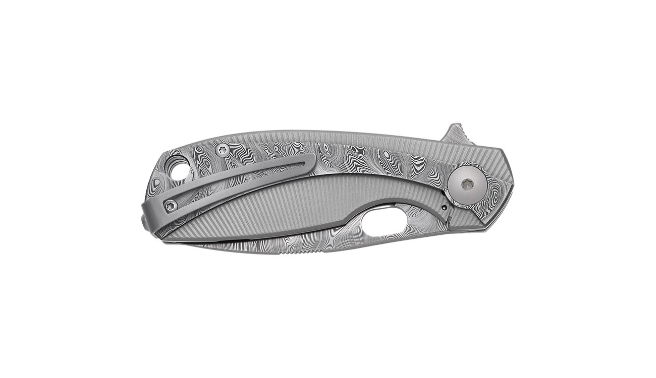 Viper Lille Damascus Titanium + Damascus Çakı