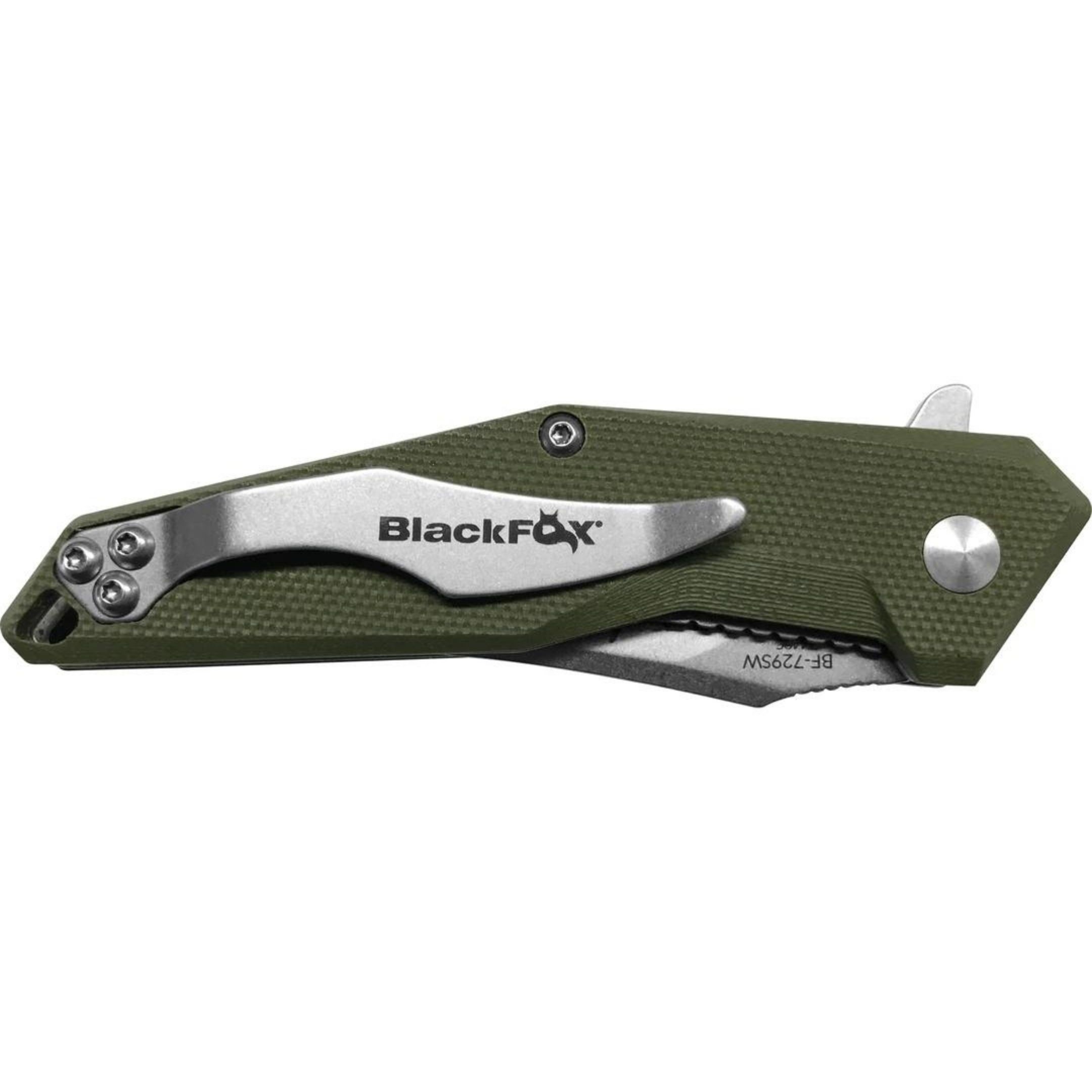 Black Fox Kravi Shai 440C OD Green G10 Çakı