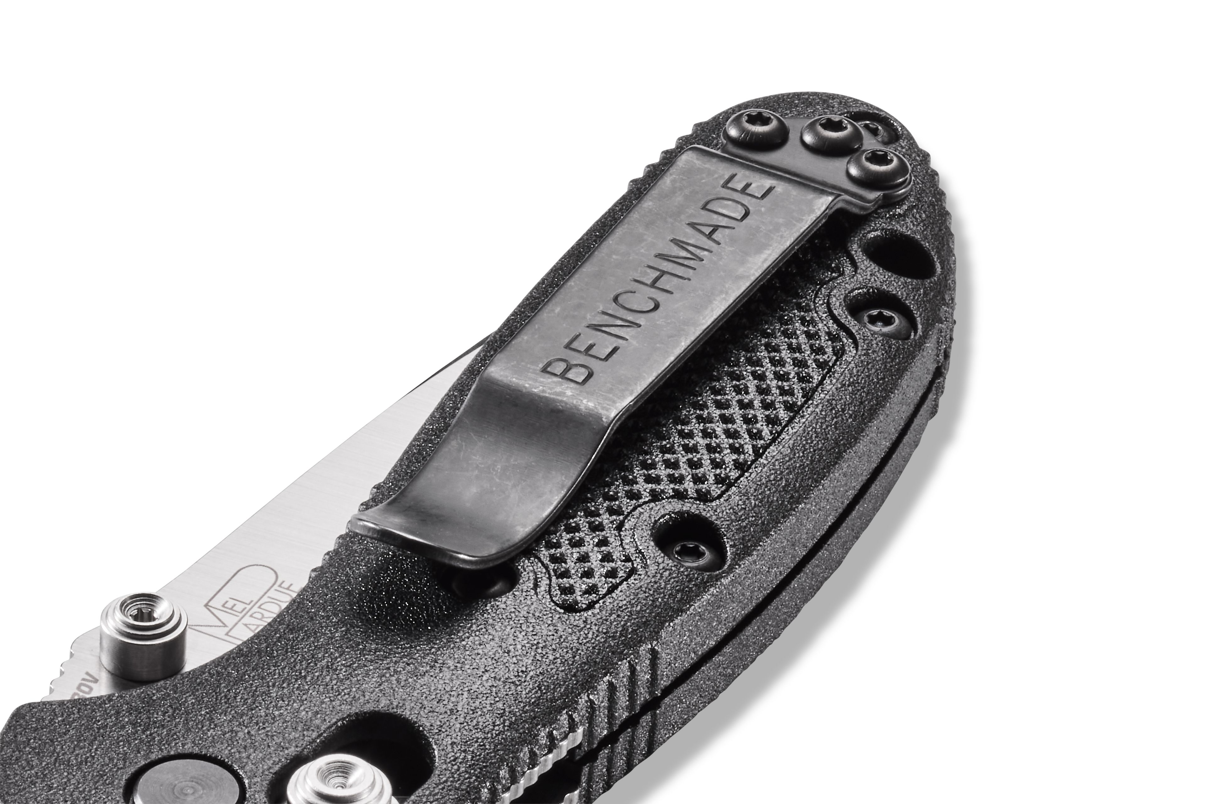 Benchmade Mini Griptilian® Black Grivory® Drop Point Çakı