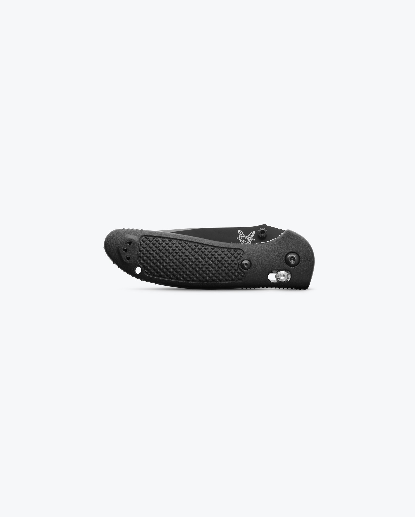 Benchmade Griptilian® Black Grivory® Serrated Drop Point Black Çakı