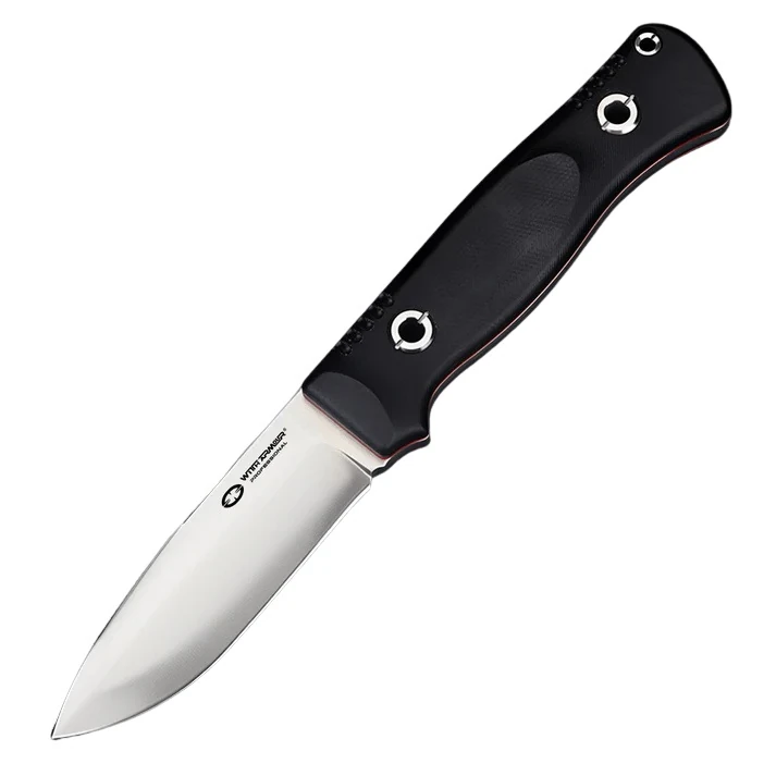 WithArmour® Professional Woodlands Black Micarta Convex Bıçak