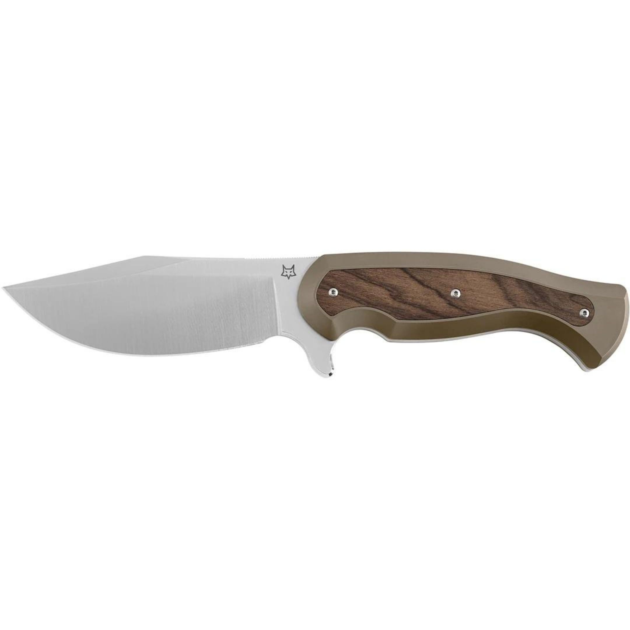 Fox Knives Eastwood Tiger Bronze Titanium Ziricote Bıçak