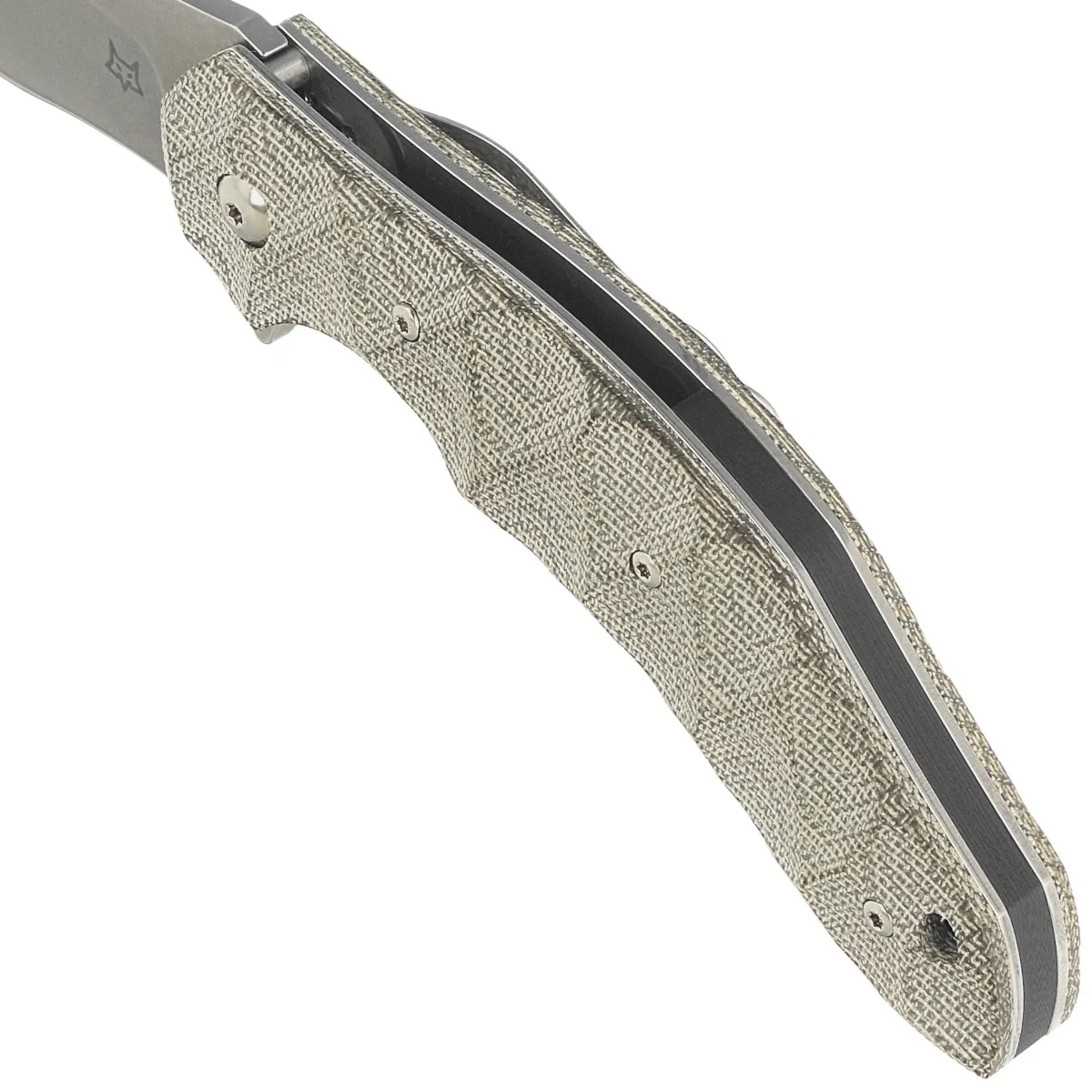 Fox Knives Anso Flipper OD Green Micarta Çakı