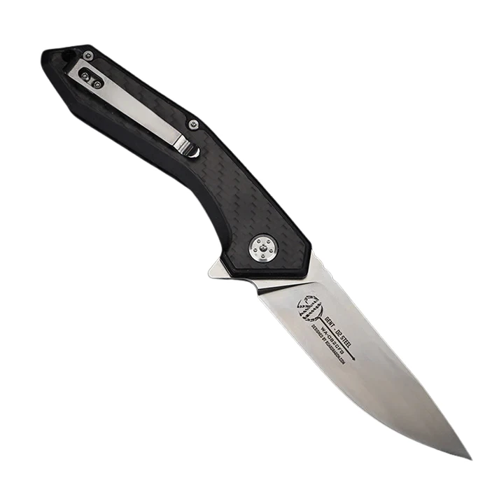 WithArmour® Gent Carbon Fiber + Black G10 Çakı