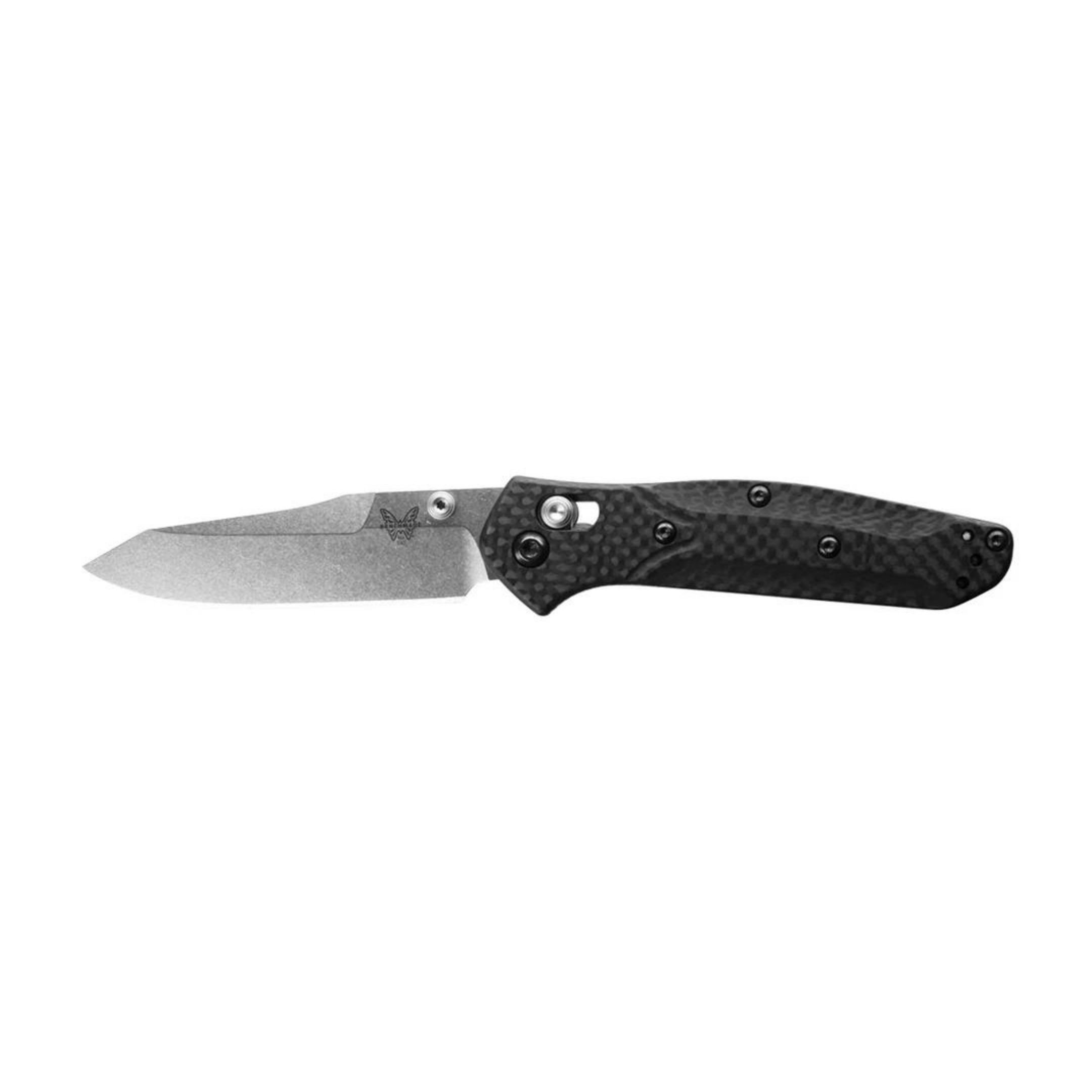 Benchmade Mini Osborne Reverse Tanto Carbon Fiber Çakı