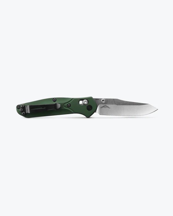 Benchmade Mini Osborne Reverse Tanto Green Aluminium Çakı