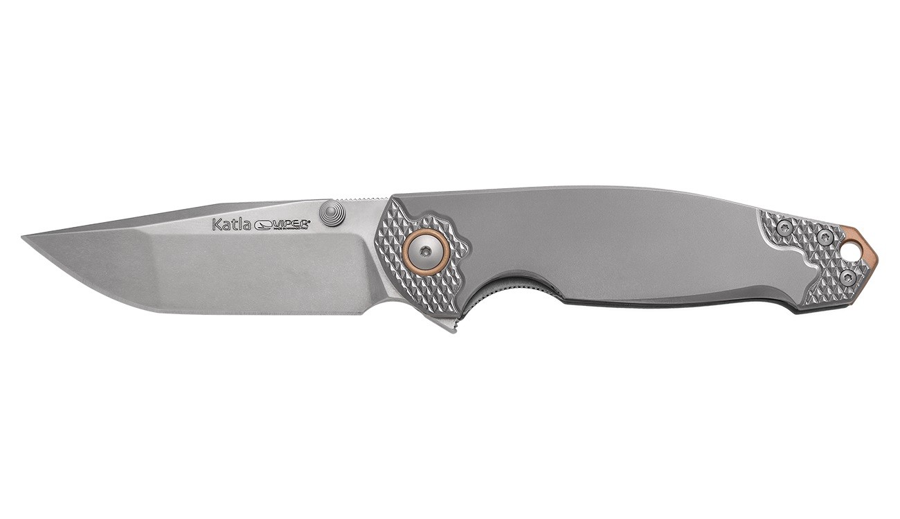 Viper Katla Titanium 3D Stonewash M390 Çakı