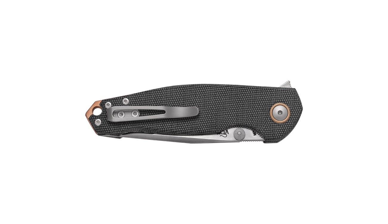 Viper Katla Black Canvas Stonewash M390 Çakı