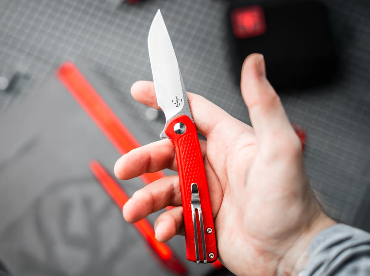 Böker Plus Fire Ant Red Çakı