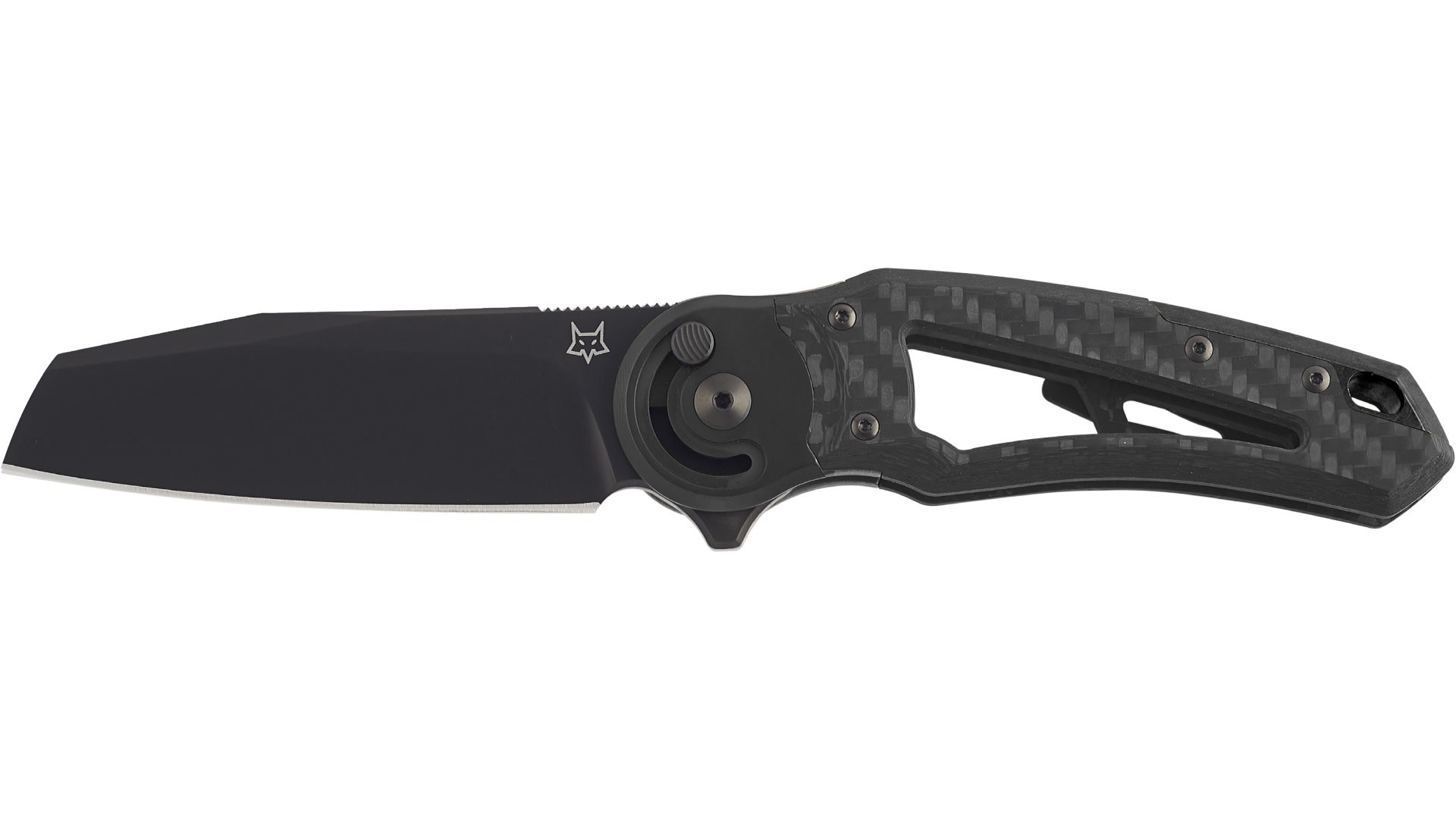 Fox Knives Metamorphosis A4 M390 Carbon Fiber + Titanium Bolster Çakı