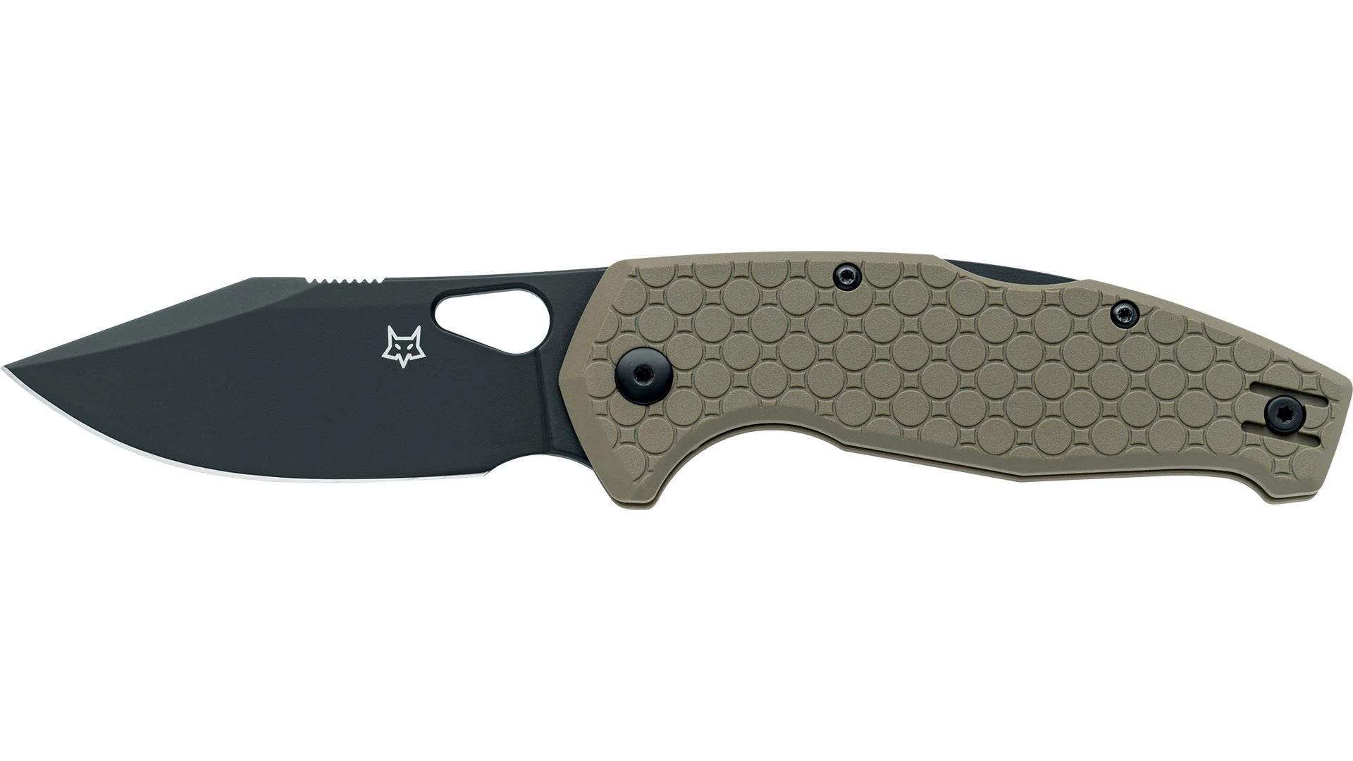 Fox Knives Kita Foliage Green FRN Black Top Shield® Niolox Çakı